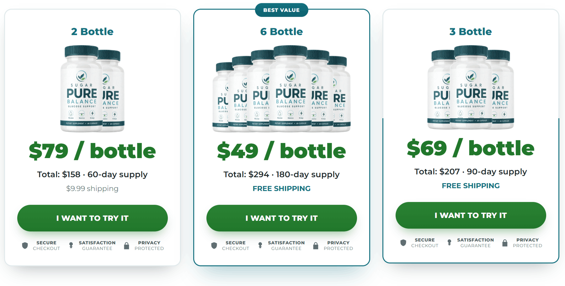 sugar pure balance order now